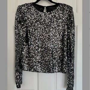 Endless rose sequin top